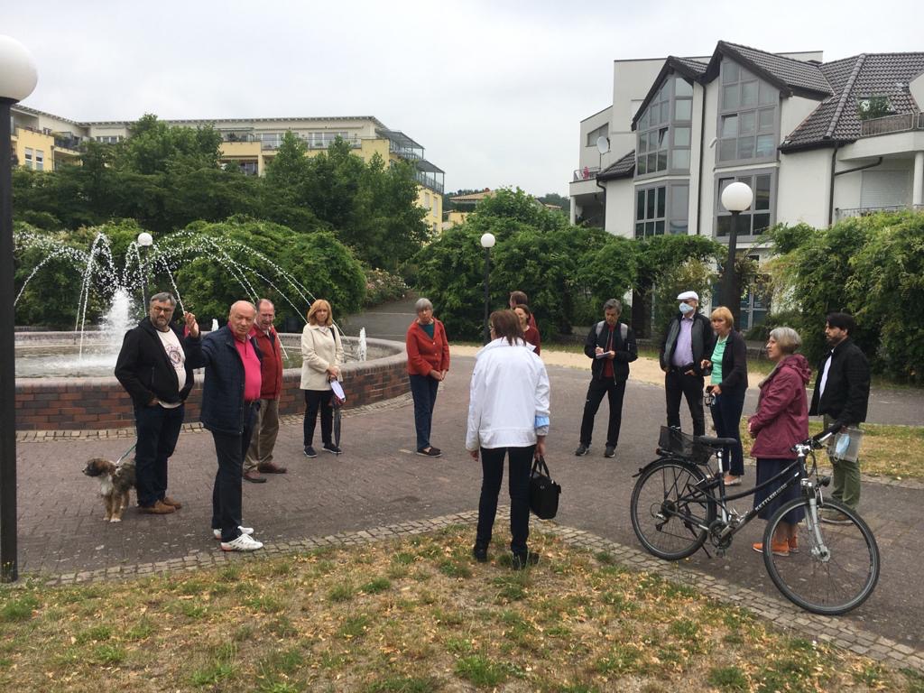 Ortstermin Houiller Platz