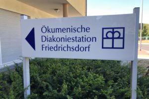 Schild Diakoniestation